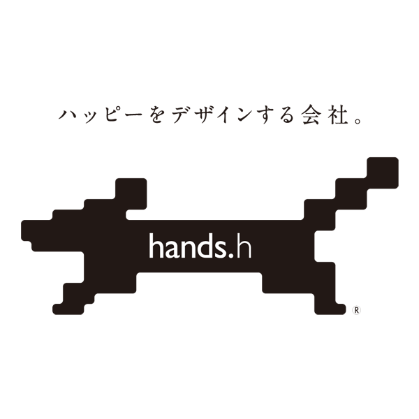 「hands.h inc.」のロゴ