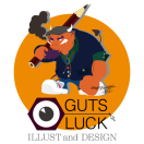 「GUTS LUCK」のロゴ