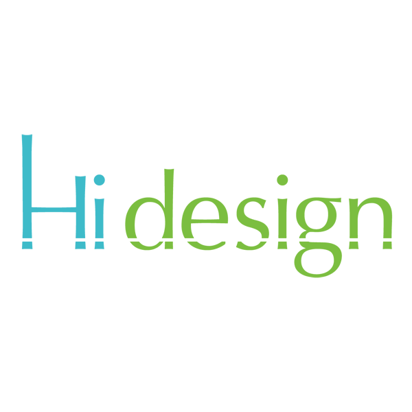「Hi design」のロゴ