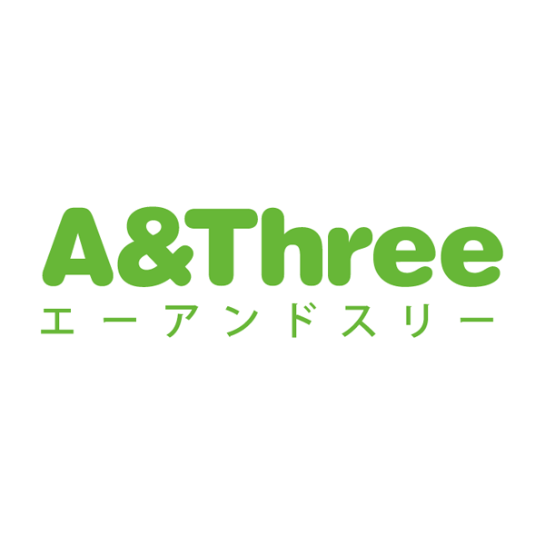「A&Three」のロゴ