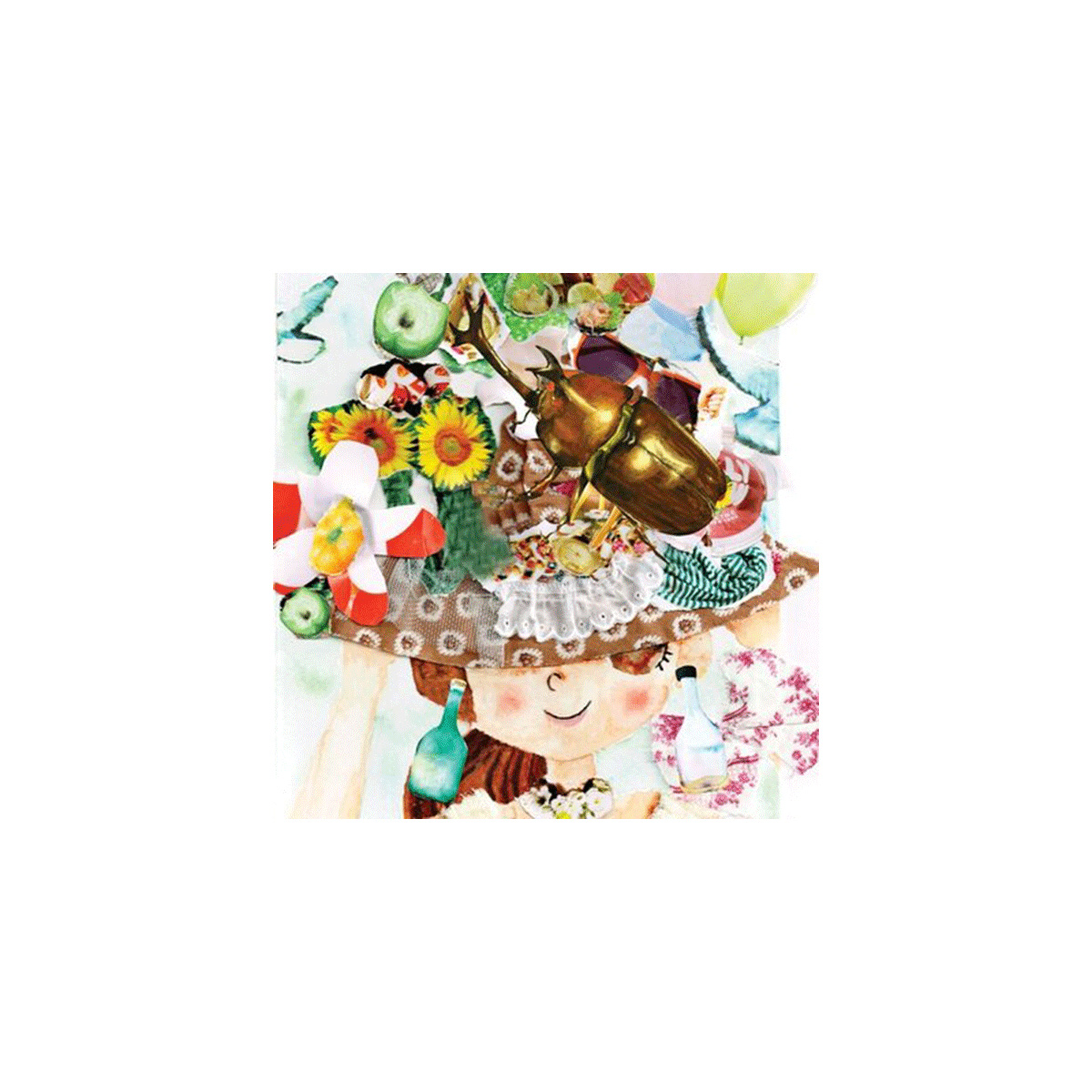 Picture Sourcebook コラージュ 300の イラスト デザイン F6 #コラージュ#コラージュアート#コラージュ作品#イラスト