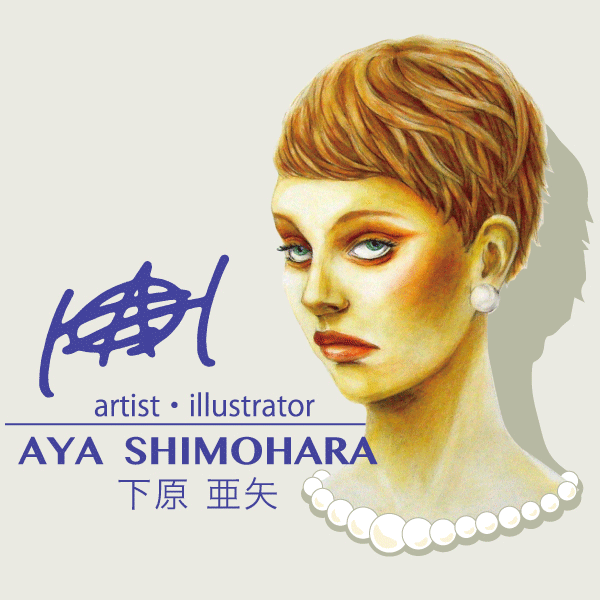 「Aya Shimohara」のロゴ