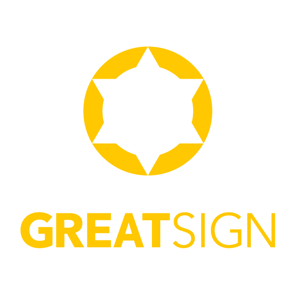 「グレイトサイン」のロゴ