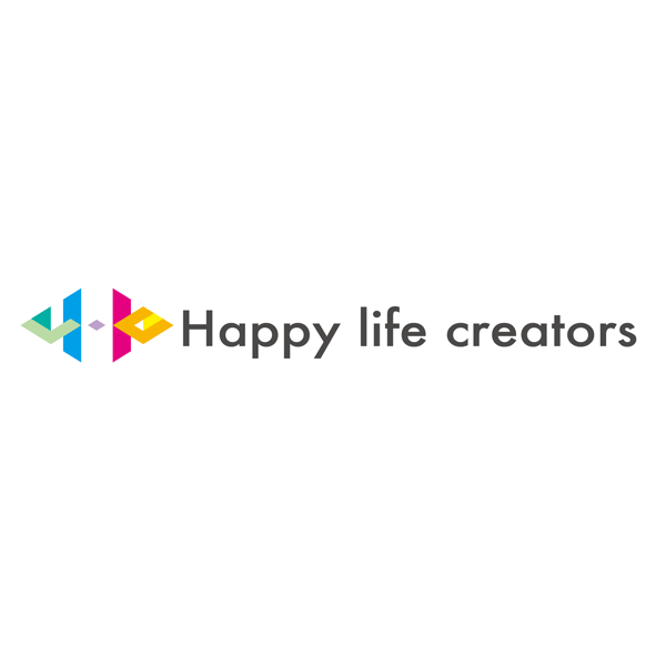 「HappyLifeCreators株式会社」のロゴ