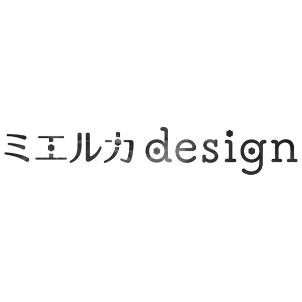 「ミエルカdesign」のロゴ