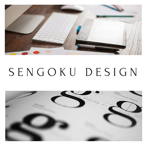 「SENGOKU DESIGN」のロゴ