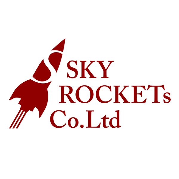 「株式会社スカイロケッツ」のロゴ