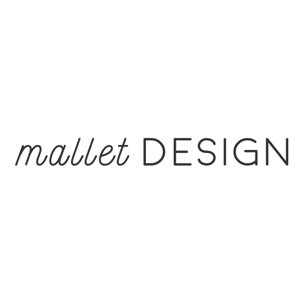 「mallet DESIGN」のロゴ