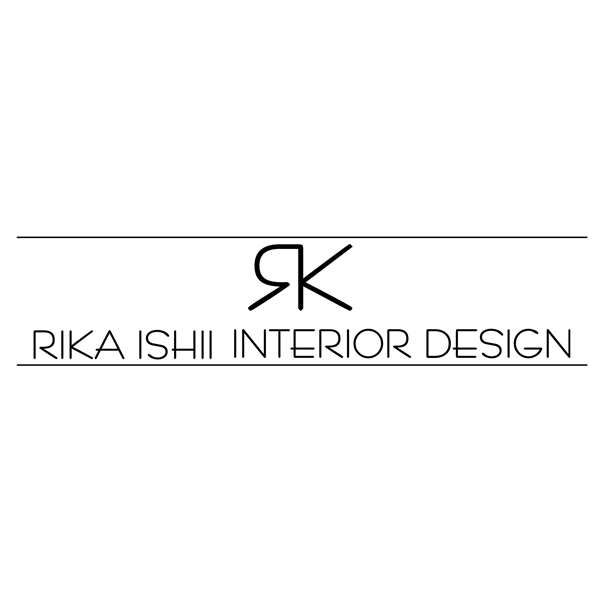 「RIKA ISHII INTERIOR DESIGN」のロゴ