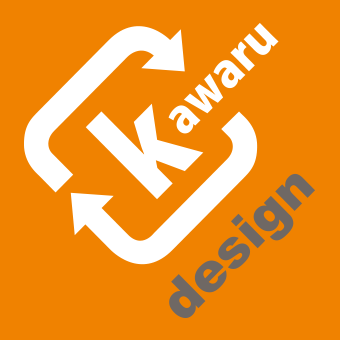 「kawaru-design」のロゴ