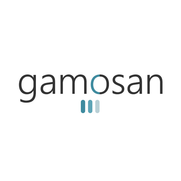 「gamosan」のロゴ