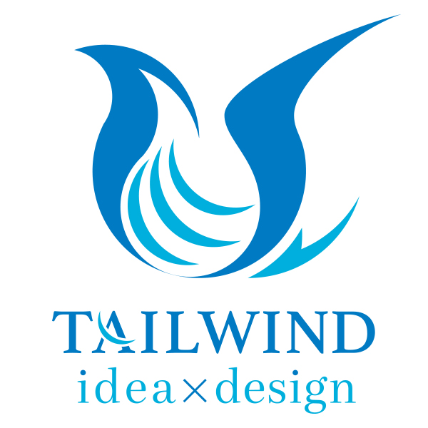 「TAILWIND idea×design」のロゴ