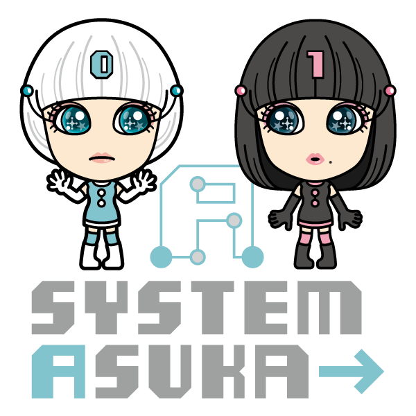 「SYSTEM ASUKA」のロゴ