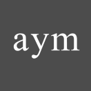 「aym design」のロゴ