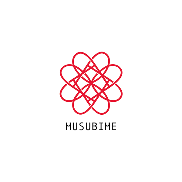「musubime」のロゴ