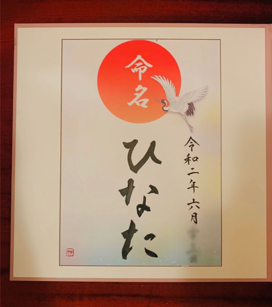 書作品「中西咲葉」のPR画像