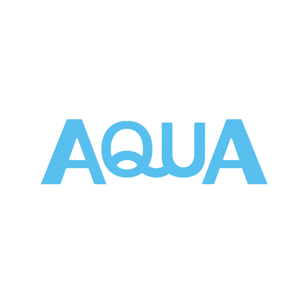 「株式会社AQUA」のロゴ