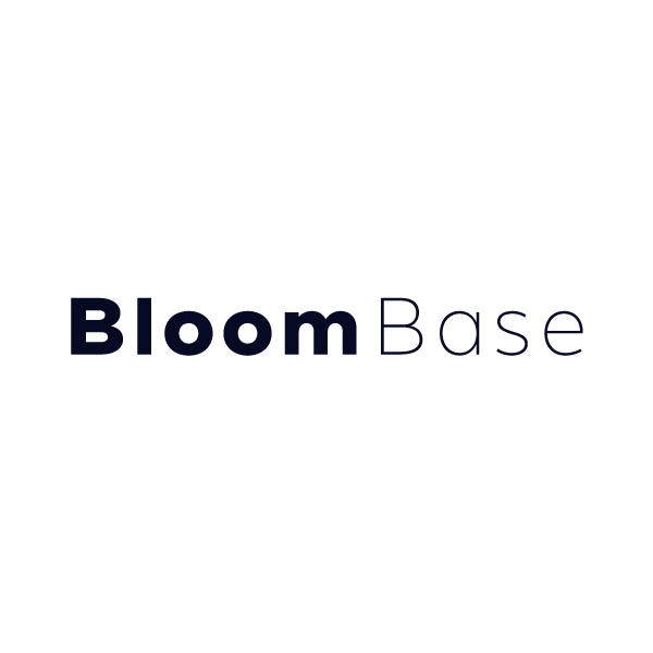 「BloomBase株式会社」のロゴ