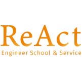 「株式会社ReAct」のロゴ