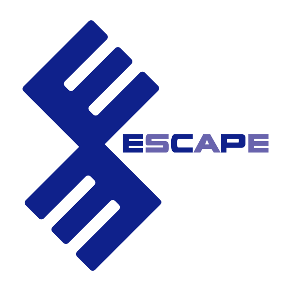「ESCAPE」のロゴ
