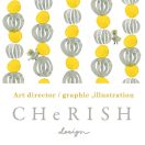 「CHeRISH design」のロゴ