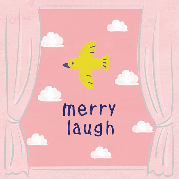 「merry laugh」のロゴ