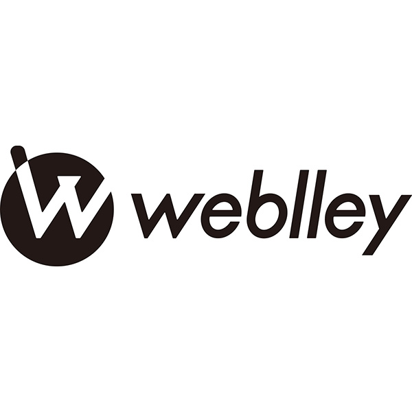 「株式会社weblley」のロゴ