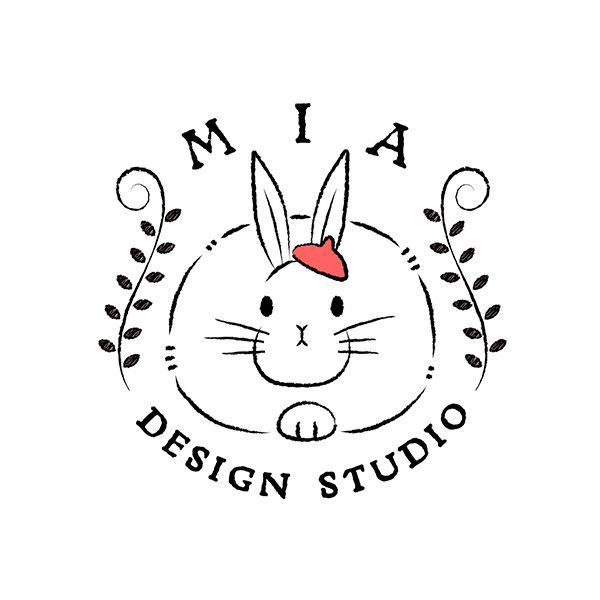 「Mia design studio」のロゴ