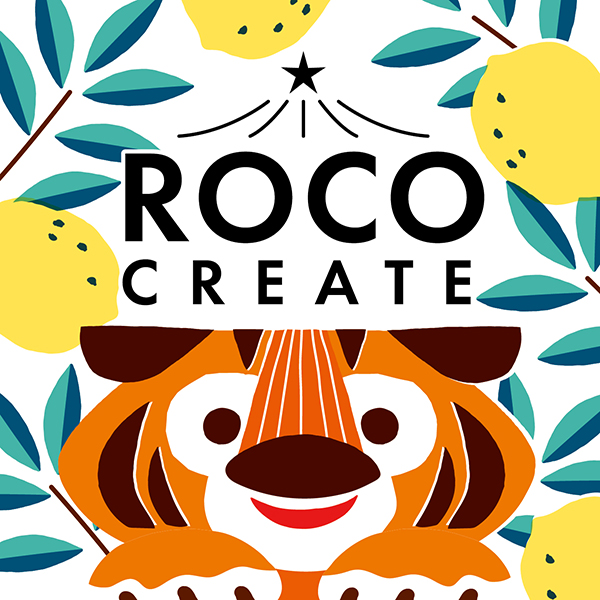 「ROCOCREATE」のロゴ