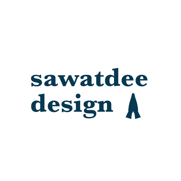 「sawatdee design」のロゴ