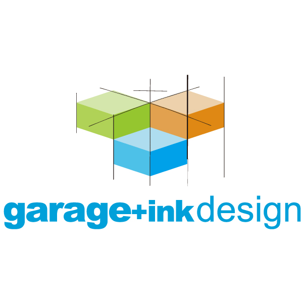 「ガレージインクデザイン」のロゴ