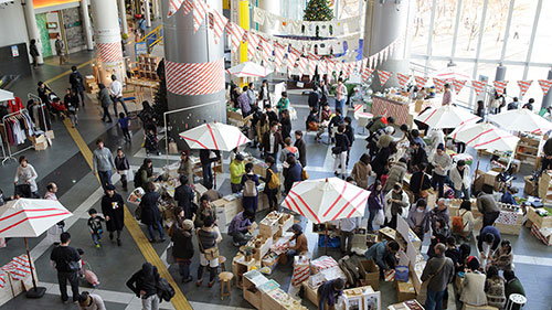 「デザインマルシェ」開催風景