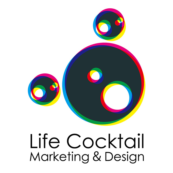 「Life Cocktail Marketing & Design」のロゴ