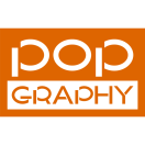「株式会社POP GRAPHY」のロゴ