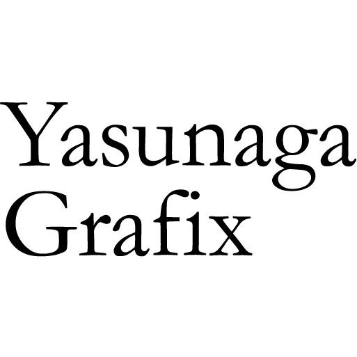 「YASUNAGA GRAFIX」のロゴ