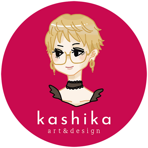 「kashika art&design」のロゴ