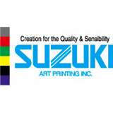 「鈴木美術印刷株式会社」のロゴ
