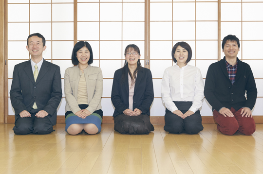 髙橋氏、沢田氏、中村氏、日比野氏、松村氏