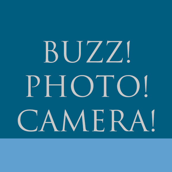 「buzz! photo! camera!」のロゴ