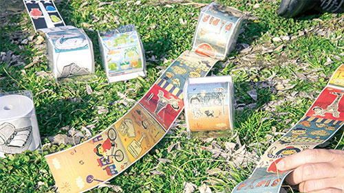 「「デザインメモロール」の商品化」開催風景