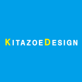 「キタゾエデザイン」のロゴ