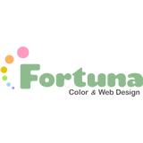「カラー＆Webデザイン フォルトゥナ」のロゴ