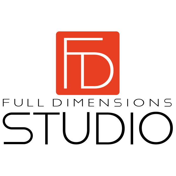 「フル ディメンションズ スタジオ」のロゴ