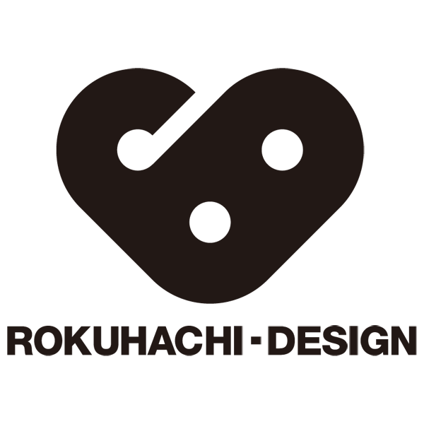 「ROKUHACHI-DESIGN」のロゴ