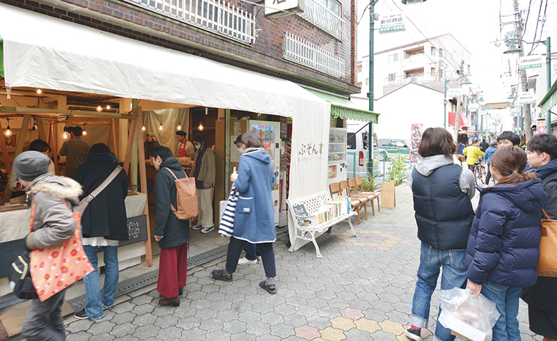 「ぶそん市」の様子