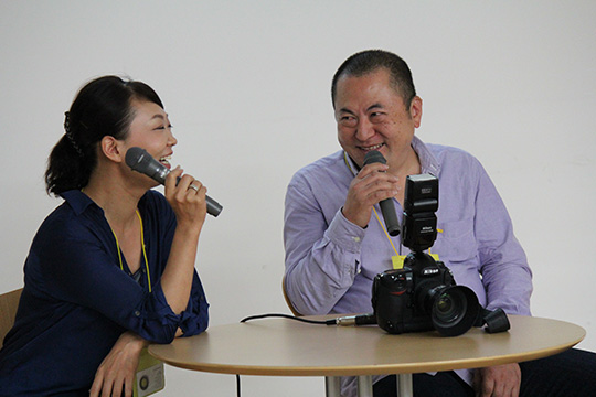 森山正信氏と山下智恵氏のトークセッション