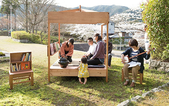 野点の様子