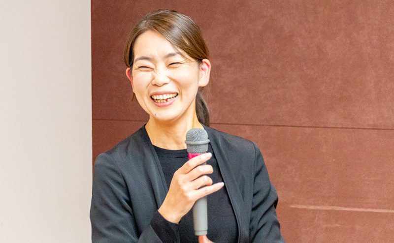 原野知有紀氏