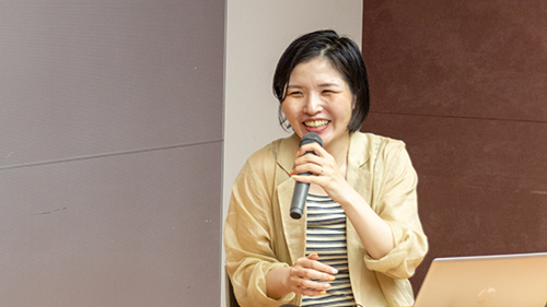 「クリエイティブサロン Vol.305 塩見郁恵氏」開催風景