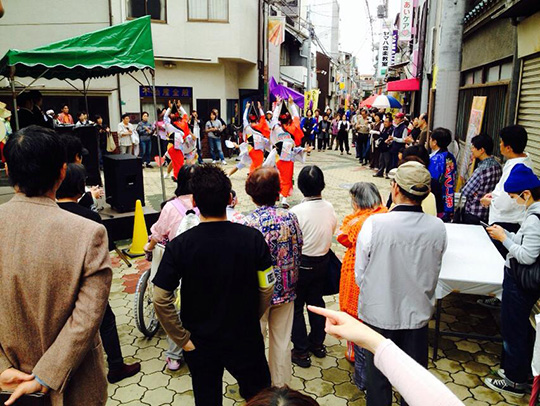 「ひがしなり街道玉手箱2014」開催風景